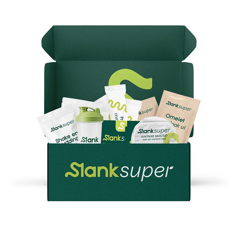 Slank Super 7-daags eiwitrijk weekmenu met producten voor meerdere eetmomenten